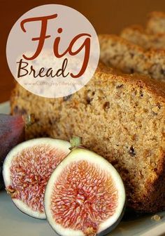 Fresh Fig Bread, Fig Bread, Fig Cake, Coconut Dessert, Pane Dolce, Fig Recipes, Fresh Figs, Bread Cake, Dessert Bread