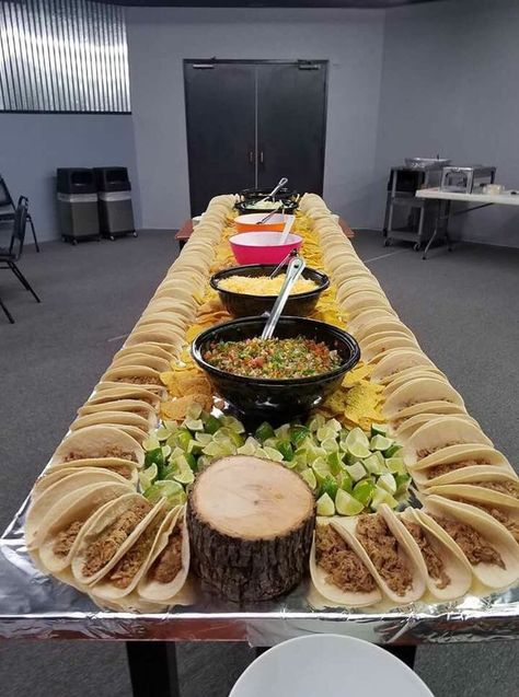 Tacobar Party, Taco Bar Party, Wedding Buffet Food, Dinner Family, Taco Party, Taco Bar, Food Stations, Snacks Für Party, Health Breakfast