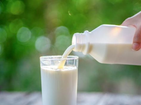 Skim milk is lower in fat and calories than other milk varieties, but does that make it better for you? A dietitian weighs in. Milk Nutrition Facts, Milk Nutrition, Contaminated Food, Pasteurizing Milk, Bowl Of Cereal, Organic Milk, No Dairy Recipes, Dairy Farms, Milk Cow