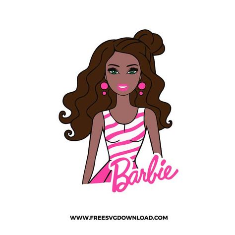 Barbie Background, Barbie Svg, Barbie Silhouette, Barbie Theme Party, Free Barbie, Barbie Images, Barbie Theme, Almost Ready, Free Cut Files