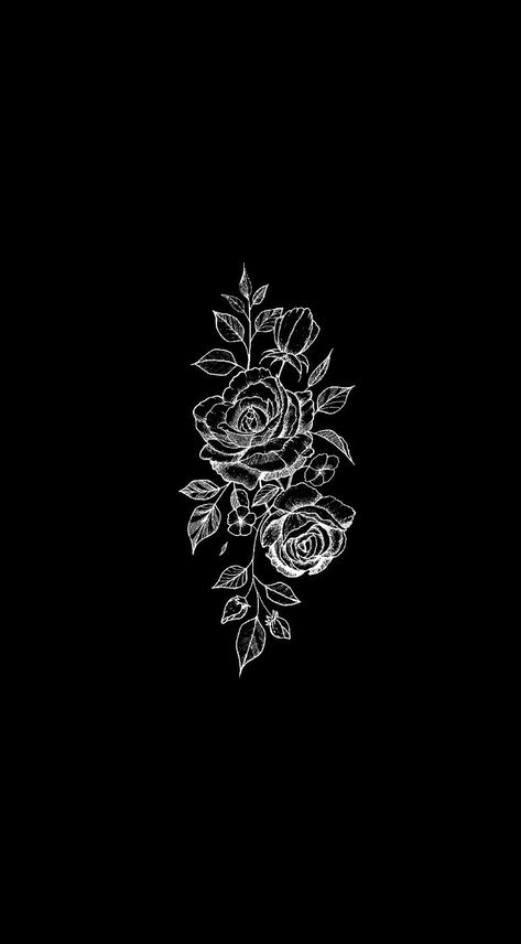 ριитєяєѕт: @itslilyy12 Not mine, but credit to her!! Dark Background, Roses, Black And White, White, Black