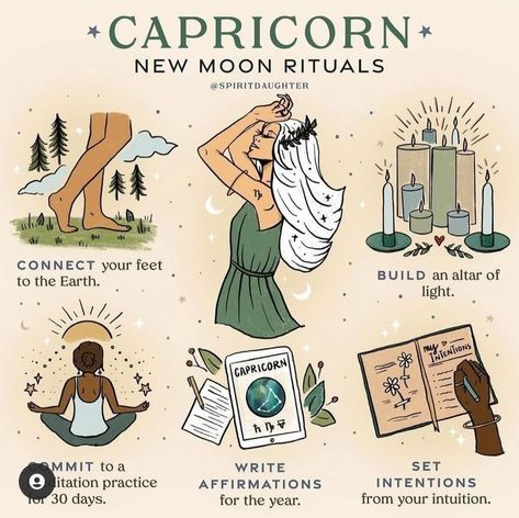 Capricorn Moon Aesthetic, Universe Goddess, Tattoos Capricorn, Astrology 2023, Capricorn Energy, Spirit Daughter, Capricorn Aesthetic, Capricorn Art, Astrology Capricorn