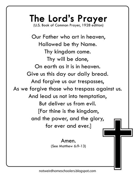 Prayer For Son, Our Father Prayer, Book Of Common Prayer, Prayers Of Encouragement, Lords Prayer, The Lord's Prayer, Morning Prayer Quotes, Lord's Prayer, Bible Study Verses