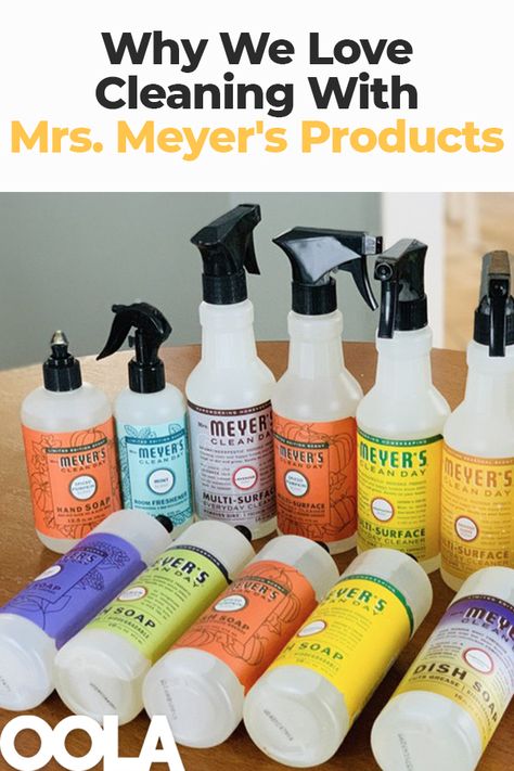 Meyers Cleaning Products, Meyers Soap, All Natural Cleaning Products, Mrs Meyers, Cleaning Fun, Toxic Products, Clean Products, Natural Homes, Indoor Trees