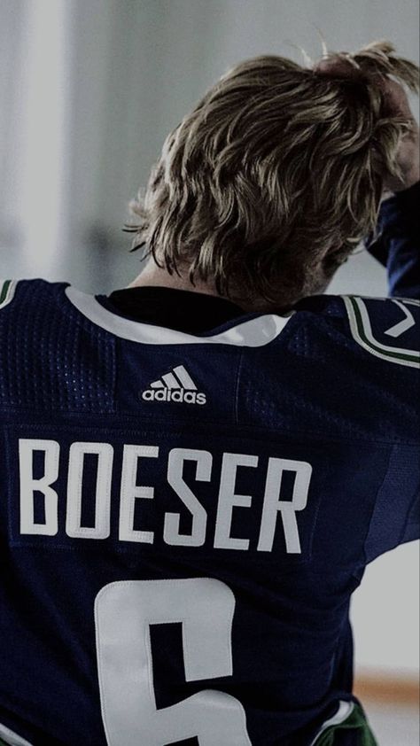 Brock Boeser, Quinn Hughes, Hockey Men, Hot Hockey Players, Hockey Stuff, Hockey Boys, Vancouver Canucks, Hockey Teams, Hockey Players