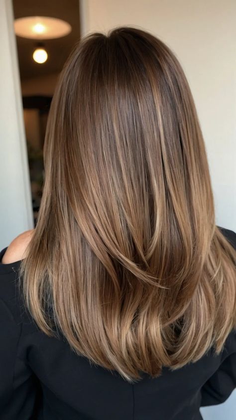 Transform Your Tresses: 15 Brown Hair Concepts Worth Trying - Cheerful Talks Brown Hair Ideas With Highlights, Hair Ideas With Highlights, Light Chocolate Brown Hair, Balayage Chocolate, Ash Brown Hair Balayage, Golden Highlights Brown Hair, Light Balayage, Ash Highlights, Light Golden Brown Hair