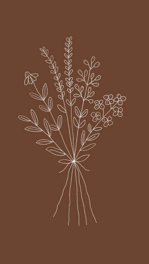 Boho Collage Wallpaper, Aesthetic Boho Pictures, Brown Flowers Aesthetic Wallpaper, Brown Aesthetic Flower, Brown Aesthetic Pictures, Iphone Wallpaper Brown, Boho Widgets, Wallpaper Tumblr Aesthetic, Wallpaper Iphone Boho