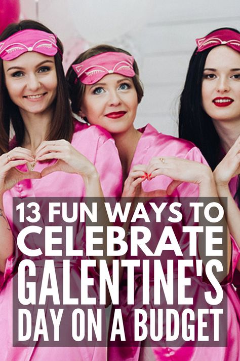 Galentines Spa Party, Galentines Party Ideas Teen Girls Night, Easy Galentines Party, Galentine's Party Activities, Galentines Party Gift Exchange, Galentines Spa Day, Galentines Party Activity, Women’s Day Ideas, Teen Galentines Party