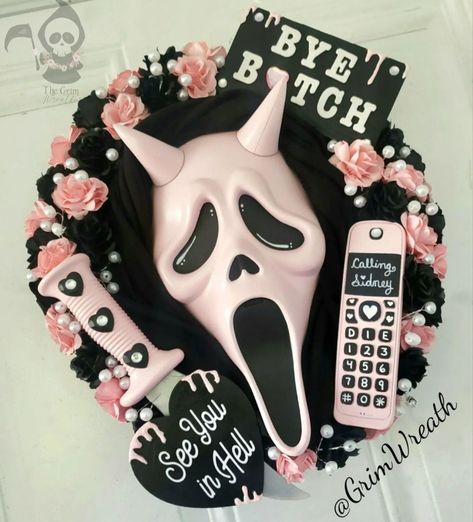 Scary Movie Cakes, Koala Tattoo, Horror Themed Party, Scary Cakes, Desert Party, 15th Birthday Cakes, Movie Cakes, 28th Birthday, Birthday Desserts