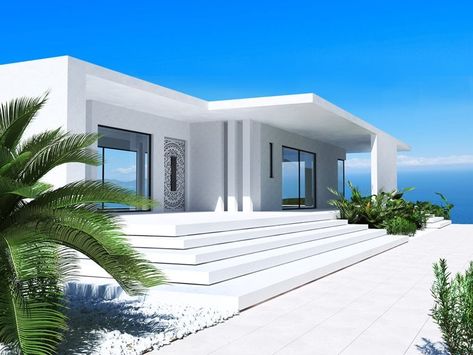 Greece Zakynthos, Island Architecture, Minimalism Architecture, Architecture Villa, Luxury Architecture, Zakynthos Greece, Island Villa, Beachfront Home, Architecture Modern