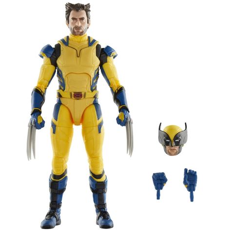 HASBRO MARVEL LEGENDS Wolverine Hugh Jackman from Deadpool and Wolverine Pre-Order, Limited Units 27,99€/unit Deadpool Figure, Wolverine Deadpool, Wolverine Movie, Marvel Wolverine, Marvel Legends Action Figures, Marvel Figure, Marvel Collectibles, Hasbro Marvel Legends, Marvel Action Figures