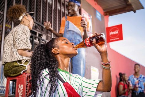 Coca-Cola Summer Campaign 2019 on Behance Coca Cola Photography, Coca Cola Photoshoot, Castle Lite, Coca Cola Commercial, South Africa Johannesburg, Coca Cola Party, Festival Friends, Drinks Photography, Coca Cola Drink