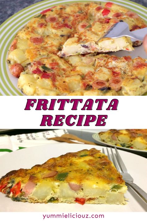 This yam and egg frittata recipe is so delicious. Perfect breakfast recipe. Yam And Egg, Frittata Recipes Baked, Oven Baked Frittata, Egg Frittata Recipes, Potato Frittata Recipes, Healthy Frittata, Baked Frittata, Egg Frittata, Potato Frittata