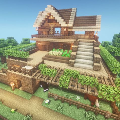 Minecraft Magazine Ideas, Minecraft Diy Crafts, Survival House, Minecraft Structures, Magazine Ideas, Minecraft Modern, Easy Minecraft Houses, Minecraft Castle, Cool Minecraft Houses