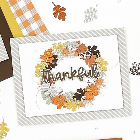 Transform your cards into vibrant pumpkin patches with the Concord & 9th Playful Pumpkins Dies. Effortlessly cut out stamped images from the Playful Pumpkins Stamp Set and craft die-cut versions of autumn imagery. This set of 22 dies offers easy coordination for creating charming fall-themed projects that capture the spirit of the season. Thanksgiving Cards Handmade, Fall Scrapbook Layouts, Traditional Pumpkin, Pumpkin Patches, Pumpkin Thanksgiving, Concord And 9th, Thanksgiving Cards, Fun Fold Cards, Fall Cards