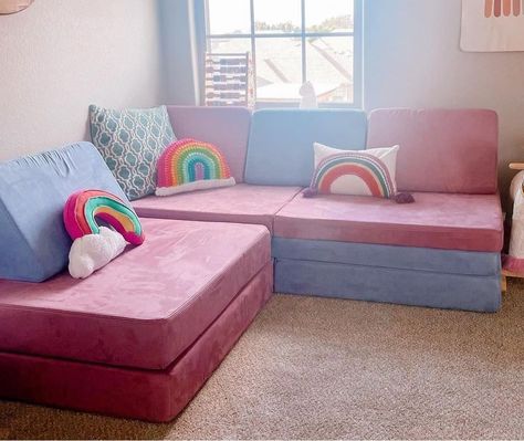 Nugget Sectional, Nugget In Living Room, Nugget Couch Colors, Nugget Couch Storage, Nugget Storage Ideas, Nugget Storage, 2 Nugget Couch Ideas, Nugget Couch Ideas Two, Nugget Formations