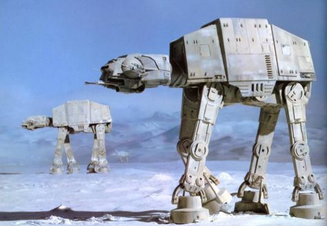 Imperial Walkers Have Been Spotted Inside Star Wars Land At Hollywood Studios Walker Star Wars, Imperial Walker, At At Walker, Star Wars Spaceships, Star Wars Models, Star Wars Vehicles, Episode Vii, Star Wars Battlefront, Jeep Jeep