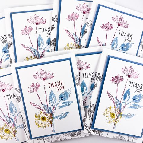 Stampin Up Newest Cards 2023, Inked Botanicals Stampin Up Cards, Gorgeously Made Stampin Up Cards, Easy Card Making, Cards With Flowers, Blessing Bags, Card Making Ideas, Silhouette Cards, Homemade Birthday Cards