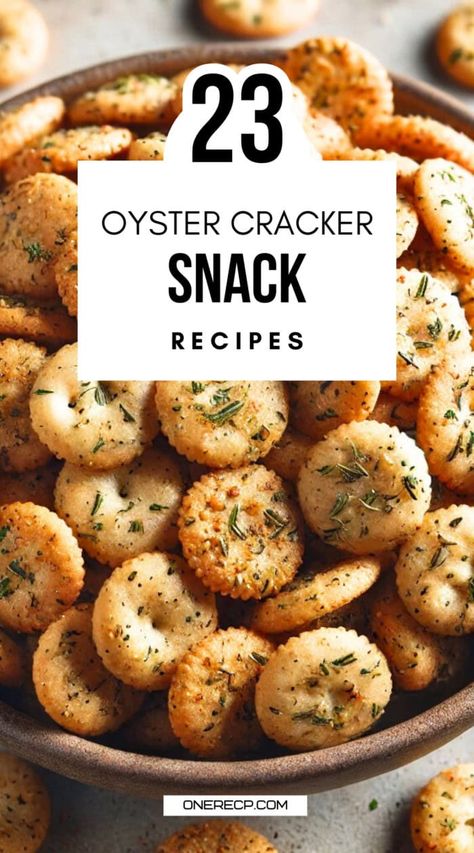 Oyster Crackers Snack Recipe, Recipe For Oyster Crackers, Honey Mustard Oyster Crackers, Hidden Valley Oyster Crackers Recipe, Buffalo Oyster Crackers, Oster Crackers With Ranch Snack Mixes, Holiday Oyster Crackers, Garlic Oyster Crackers Recipe, Oyster Cracker Recipes Seasoned