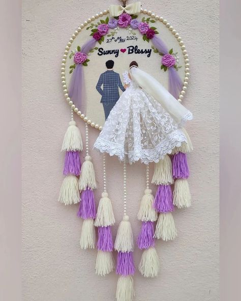 🤍💜 Customized handmade wedding hoop 💖🥳 . . Available in 12 inches ✨🤍 Dm us for order 🎁 . . .#embroideryhoop #weddinghoops #hoopartembroidery Wedding Hoops Embroidery, Wedding Hoop Embroidery, Wedding Embroidery Hoop, Hoop Art Embroidery, Wedding Hoop, Hand Beaded Embroidery, Wedding Embroidery, Hoop Embroidery, Color Painting