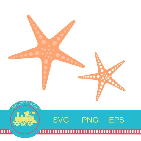 Free Starfish SVG file for cricut - The SVG Station Starfish Svg, Beach Themed Crafts, Beach Svg, Fishing Svg, Circuit Projects, Cricut Explore Air, Cricut Free, Free Beach, Silhouette Cameo Projects