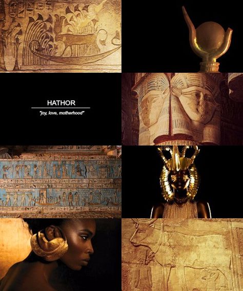 Egyptian Mythology | Hathor | Hathor is the Egyptian goddess of joy, love, and motherhood. She was one of the most important and popular deities in Ancient Egypt. She is commonly depicted as a cow, as a woman with the head of a cow, or as a woman who wears stylized cow-horns. Egypt Moodboard, Egyptian Design Pattern, Cleopatra Art, Ancient Egypt Aesthetic, Egyptian Aesthetic, Egypt Aesthetic, Gods Of Egypt, Blue Things, Ancient Goddesses