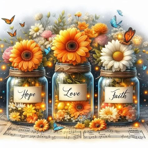 Sunflowers And Pumpkins, Graphic Pictures, Craft Clipart, Happy Thanksgiving Images, Beautiful Butterfly Pictures, Sunflower Pictures, Farmhouse Crafts, Decoupage Diy, Faith Art