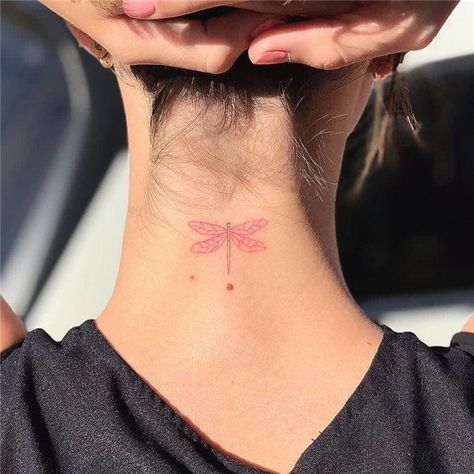 Small Dragonfly Tattoo, Small Meaningful Tattoos For Women, Tato Minimal, Meaningful Tattoos For Women, Small Meaningful Tattoos, Dragonfly Tattoo, Small Tattoos For Guys, Classy Tattoos, Discreet Tattoos