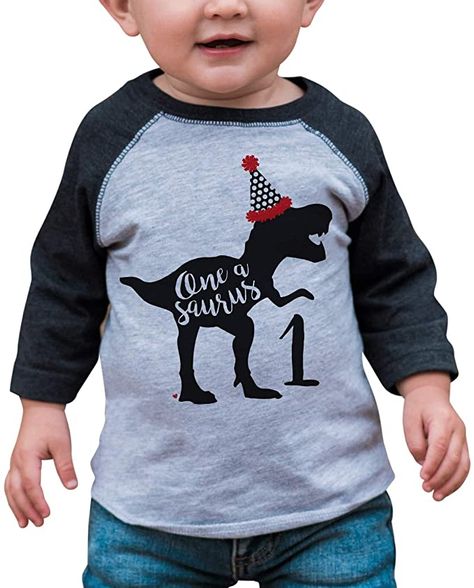 Girl Dinosaur Birthday, Dino Tee, Dinosaur Outfit, Birthday Dinosaur, Dinosaur First Birthday, Girl Dinosaur, Trendy Baby Clothes, Birthday Party Outfits, Reds Baseball