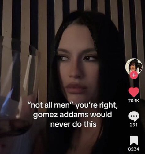 Gomez Addams Wednesday, Wednesday Memes, Not All Men, Addams Wednesday, Mint Shake, Real Memes, Spooky Memes, Gomez And Morticia, Gomez Addams