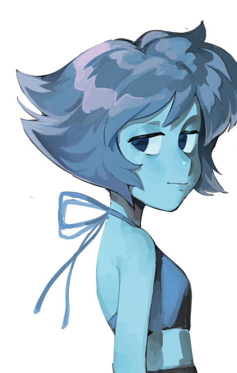 Cristal Gems, Lapis Lazuli Steven Universe, Steven Universe Lapis, Lapis And Peridot, Peridot Steven Universe, Steven Universe Characters, Sketches Simple, Steven Universe Fanart, Universe Art