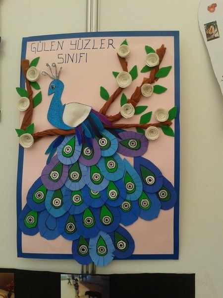 Crafts,Actvities and Worksheets for Preschool,Toddler and Kindergarten Peacock Bulletin Board Ideas, Peacock Bulletin Board, Peacock Classroom Theme, Soft Board Decoration For School, Soft Board Decoration Ideas, Soft Board Ideas, Soft Board Decoration, Teacher Door Decorations, Peacock Crafts