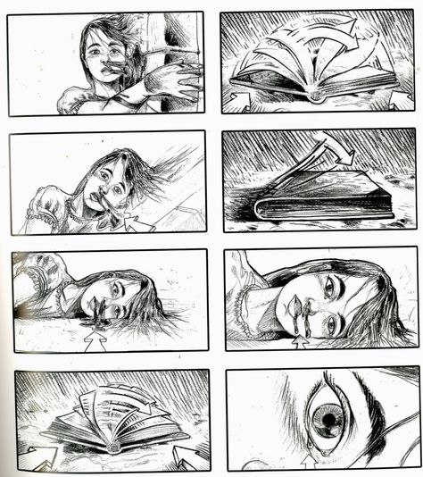 Animation Storyboard Ideas, Storyboard Film, Storyboard Examples, Storyboard Drawing, Storyboard Ideas, Comic Book Layout, Storyboard Illustration, Animation Storyboard, Comic Tutorial