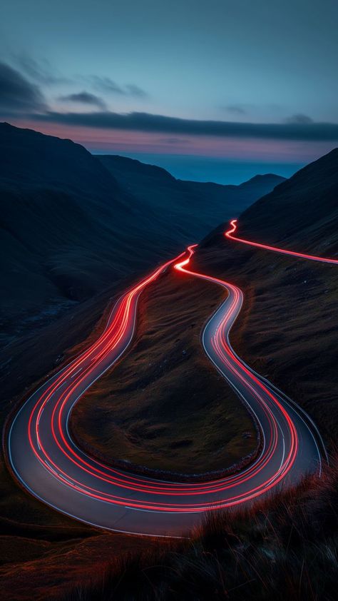 free wallpapers 4K road, bends, hills, lines, long exposure, dark for mobile and desktop Bridge Wallpaper, Animated Photos, Arch Architecture, Retro Wallpaper Iphone, Floral Wallpaper Iphone, Fantasy City, Graphic Wallpaper, More Wallpaper, Phone Wallpaper Images