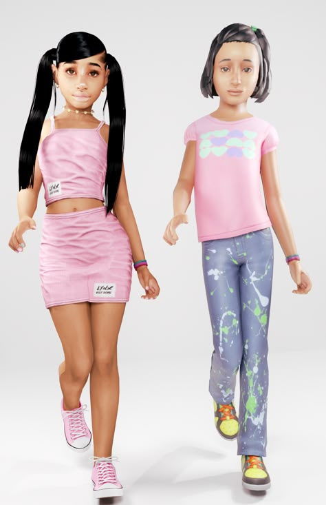 sims 4 townie makeover kids #sims4 #oliviakimlewis #towniemakeover Sims 4 Preteen Outfits, Sims 4 Cc Preteens Mod, Sims 4 Cc Kids Clothes Girl, Preteen Sims 4 Cc Clothing, Sims 4 Kid Body Preset, Sims 4 Cc Child Body Preset, Sims 4 Cc Kids Body Presets, Sims 4 Cc Girl Clothes Kids, Sims Kids Cc Clothes