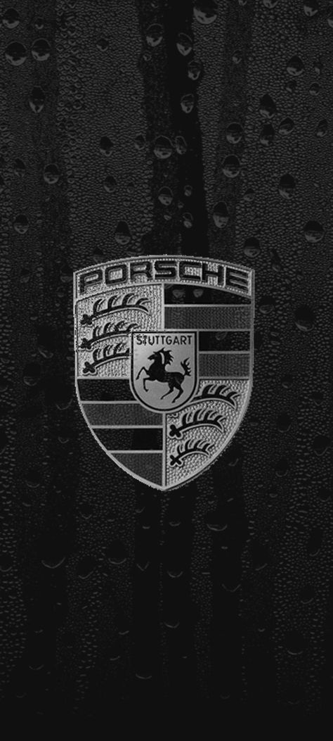 Porsche logo Monochrome Aesthetic, Black Porsche, Sports Car Wallpaper, Swag Quotes, Car Wallpaper, Whatsapp Wallpaper, Art Parody, Widget Icon, Car Wallpapers