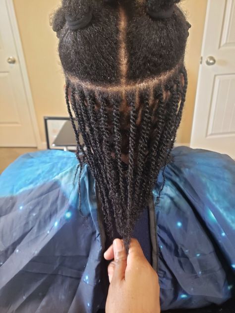 Small Twist Locs, Small Natural Locs Black Women, Starting Locs Natural Hair Black Women, How To Start Locs With Two Strand Twist, Starter Two Strand Twist Locs, Small Starter Locs Two Strand Twist, Small Two Strand Twist Starter Locs, Small Two Strand Twist Natural Hair, Natural Twist Updo