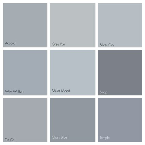 Grey paint Blue Grey Wall Paint, Luxury Bedroom Paint Colors, Grey Color Palettes, Gray Walls Kitchen, Wall Paint Colour Combination, Best Exterior House Paint, Brown Furniture Living Room, Grey Wall Color, Blue Grey Walls