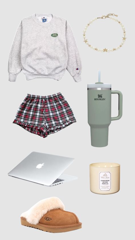 Pajama Outfit Layout, Home Look Outfit, Pj Outfit, Outfit Preppy, Pajama Outfit, Mood Clothes, Outfit Layout, Trendy Outfits For Teens, Cute Lazy Day Outfits