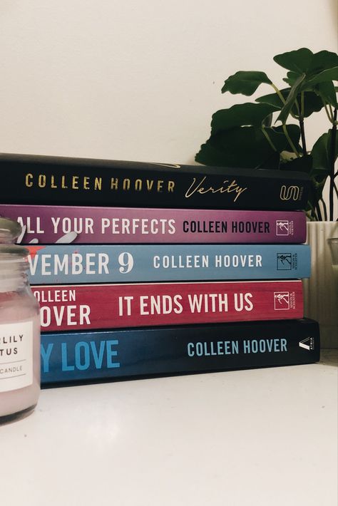 Variety Colleen Hoover Aesthetic, Coleen Hoveer Books It Ends With Us, Colleen Hoover Collection, All Your Perfects Colleen Hoover Book, Colleen Hoover Book Collection, All Your Perfects Colleen Hoover Book Cover, Books Aesthetic Colleen Hoover, Books Collen Hoover, Colleen Hoover Books