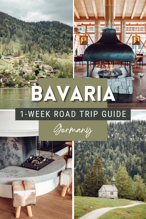 Looking for the perfect road trip destination? Look no further than Bavaria! This beautiful German region has something for everyone, from picturesque villages to hidden lakes and impressive mountains. Here are our top tips for planning the perfect 1-week Bavaria road trip. | bavaria germany | vacation tips | bavaria aesthetic | bavarian culture | bavaria travel guide | bavaria bucket list | bavaria road trip itinerary | bavaria things to do | wanderlust inspiration Bavaria Germany Travel, Bavarian Culture, Bavaria Travel, Germany Travel Destinations, Road Trip Photography, Germany Travel Guide, Germany Vacation, Road Trip Map, Road Trip Packing List