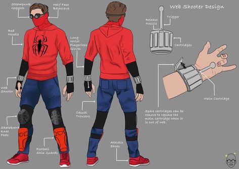 ArtStation - Spider-Man Concept Design, Eugene How To Make Your Own Spiderman Suit, Spider Man Concept Suit, Spiderman Suits Concept, Spiderman Suit Design Concept, Spider Man Costume Design, Spider Man Suits Design Oc, Spider Man Suit Concept Art, Spiderman Costume Design, Spiderman Suit Concept Art