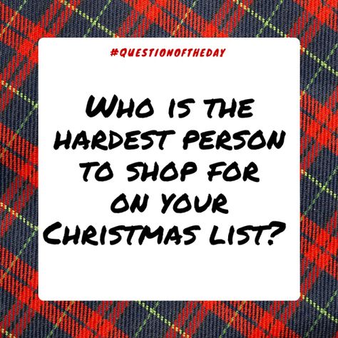 Who is the hardest person to shop for on your Christmas list? How to increase your #Facebook engagement with visual question posts! Engagement Questions, Facebook Group Games, Interactive Facebook Posts, Holiday Engagement, Facebook Engagement Posts, Engagement Posts, Body Shop At Home, Facebook Engagement, Christmas Engagement