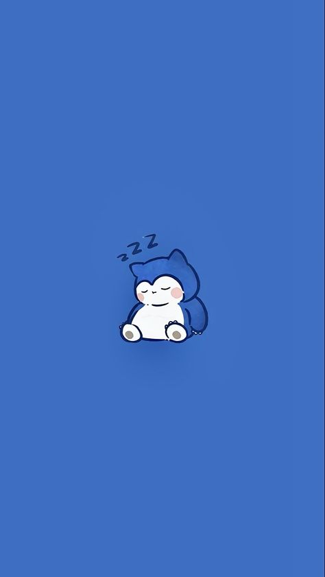 Cute Snorlax Wallpaper, Pokemon Blue Wallpaper, Subtle Pokemon Wallpaper, Blue Pokemon Wallpaper, Pokemon Anime Wallpaper, Cute Minimalist Wallpaper, Snorlax Wallpaper, Blue Pokemon, Pokemon Blue