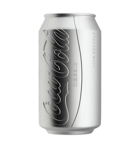 Designed by Ryan Yoon & Harc Lee Silver Things, Always Coca Cola, Coca Cola Bottles, Coca Cola Can, Coke Cola, Coke Cans, Silver Lining, Silver Style, Silver Moon