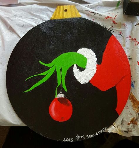 Christmas Cd Painting, Vinyl Record Projects, Vinyl Record Art Ideas, Cd Idea, Vinyl Record Crafts, Painted Vinyl Records, Cd Wall Art, Record Wall Art, Record Crafts