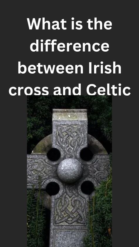 What is the difference between Irish cross and Celtic cross? https://lovetovisitireland.com/what-is-the-difference-between-irish-cross-and-celtic-cross Celtic Cross Meaning, Irish Cross, Love Ireland, What Is The Difference Between, Celtic Cross