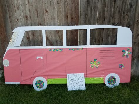 Diy Vw Bus Photo Prop, Diy Vw Bus, Vw Bus Photo, Bus Photo, Volkswagen Bus, Random Ideas, Vw Bus, Photo Prop, Photo Props