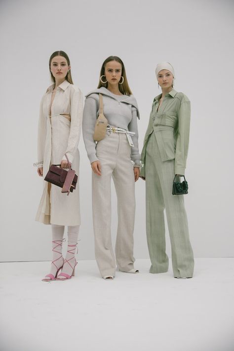 Backstage at Jacquemus AW20 | Dazed Street Style Inspiration, Vogue Fashion, 가을 패션, Fashion 2020, Looks Style, Mode Inspiration, Delaware, Amazing Products, Cute Fashion