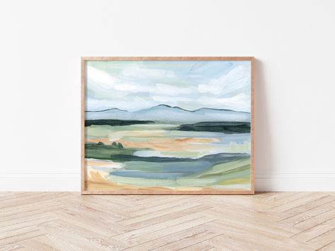 Abstract Mountain, Acrylic Landscape, Landscape Art Print, Landscape Paintings Acrylic, Botanical Collection, Mountain Wall Art, Mountain Paintings, Landscape Walls, Landscape Wall Art